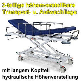 3-teilige-hohenverstellbare-Transport--und-Aufwachliege