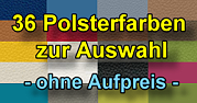 Untersuchungsliegen-36 Polsterfarben