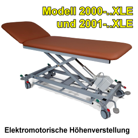 Untersuchungsliegen Behandlungsliegen Modell 2000-..XLE
